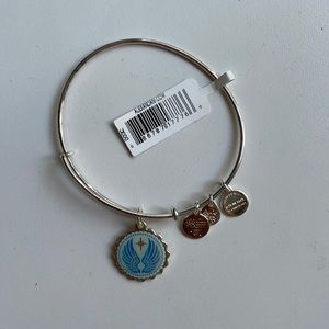 NWT Alex and Ani silver Guardian Angel bracelet